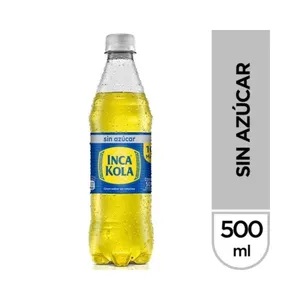 Inca Kola Sin Azúcar 500 ml