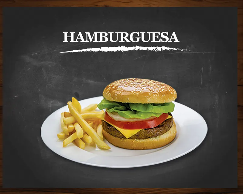 Hamburguesa de pollo