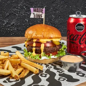 Combo Gringa 150g Y Coke Zero