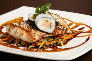 Salmón en salsa Teriyaki 180gr.