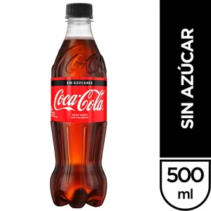Coca-Cola Sin Azúcar 500 ml