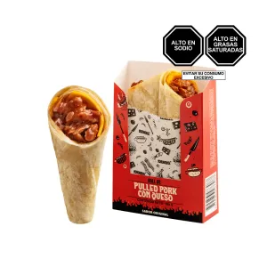 Roll de Pulled Pork con Queso Tambo