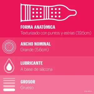Preservat Durex Maximo Placer X 3 Und