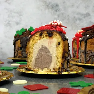 Mini Panetón relleno de helado