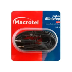 Cable Auxiliar Macrotel  X 1 Und
