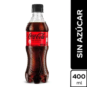 Coca Cola sin azúcar 400Ml