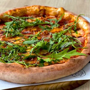 Pizza prosciutto di Bob