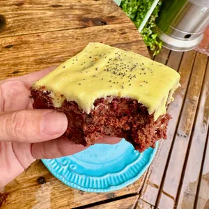 Brownie Choco Naranja Vegano