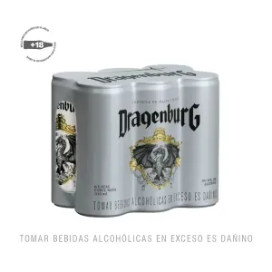 Cerveza De Malta Y Maiz Dragenburg Sixpack 310 Ml