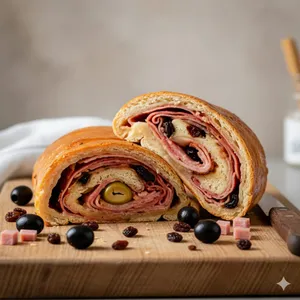 Pan de Jamón Tradicional (Porción)