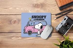 MOUSEPAD SNOOPY LILA