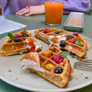 Waffle Zapallo