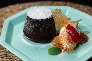 Volcan de chocolate