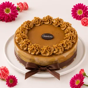 Pastel de café y crema irlandesa med