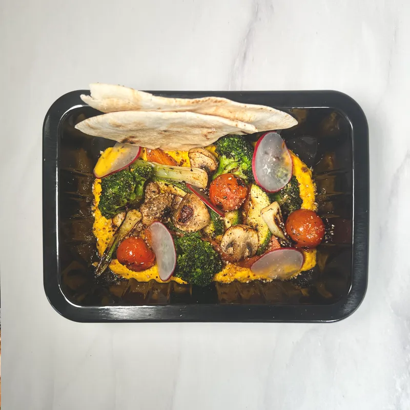 Hummus de zanahoria