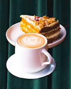 Imperdible Dulce* Torta de Zanahoria + Latte o Tetera