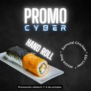 Cyber con gusto a Handroll!
