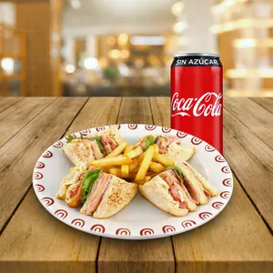 Club Sándwich + Coca Cola