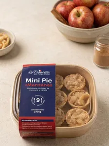 Mini pie de manzana 9 und