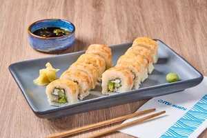 Sushi Mr. Ebi - Camarón Empanizado, Chipotle y Queso