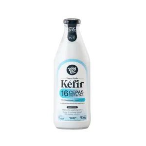 Yogurt Danlac Estilo Kefir Botella De Vidrio X 900 Gr