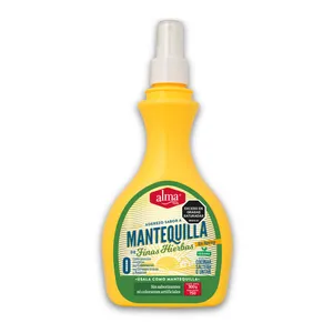 Aderezo alma foods sabor a mantequilla finas hierbas 300 gr spray