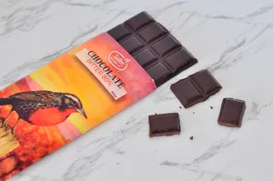 Barra de Chocolate Bitter 80% Cacao. 80 gr