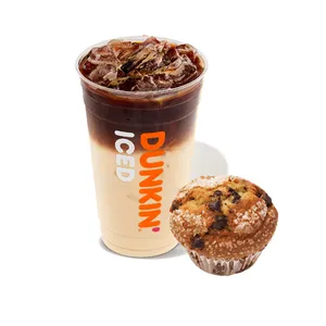 Iced Macchiato L + Muffin