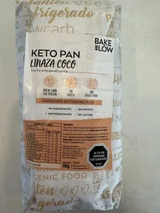 Pan keto linaza coco