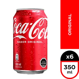 Coca Normal Lata 350 cc