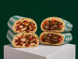 Shawarma Egipcio Pollo + Shawarma Sirio Carne