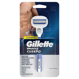MAQUINA PARA AFEITAR GILLETTE CUERPO