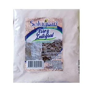 Harina de arroz salugran integral x 500 grs