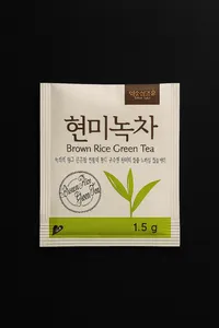 Té verde con arroz integral