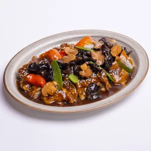 Chi Jau Kay Con Hongos Y Verduras