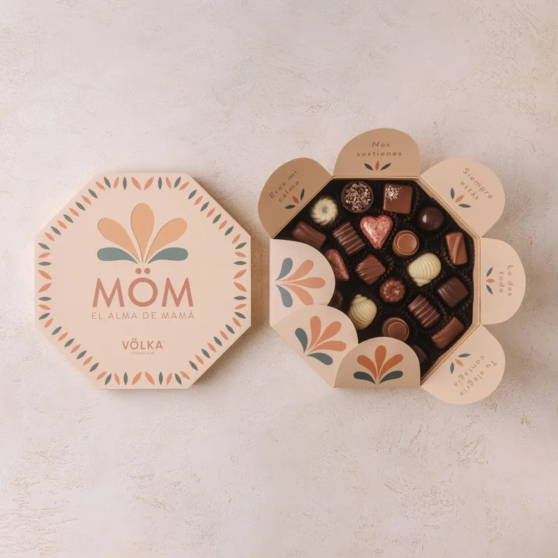 MÖM Box Flower 25 Bombones 270g