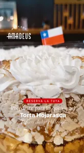 Torta Hojarasca tradicional chilena