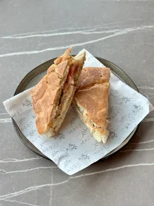 Focaccia salmón ahumado