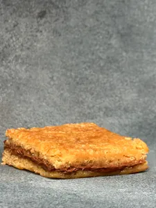 Blondie de Banano con Nutella