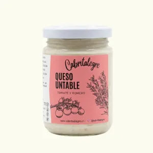 Queso Untable Tomate-Romero 180gr