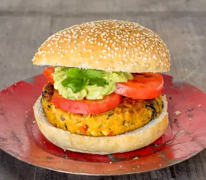 Hamburguesa Vegetariana italiana
