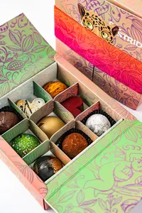 Caja de bombones y trufas (9 unidades)