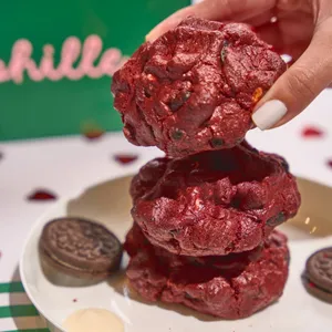 Galleta Red Velvet Cookies & Cream
