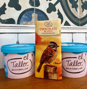 Pack Día del Amor. 2 Potes 550 ml + 1 Barra de Chocolate