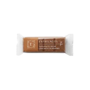 1003 - Tableta Leche Crocante Almendra 30 gr