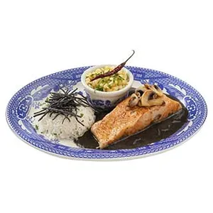 Salmón a la plancha con champiñones SKU 18745
