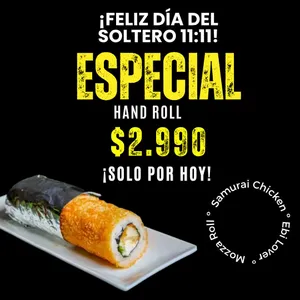 Handroll a $2.990