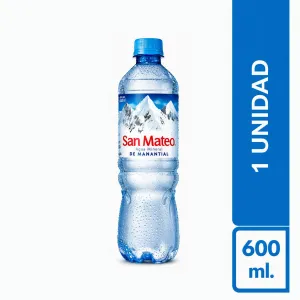 Agua San Mateo 600 ml