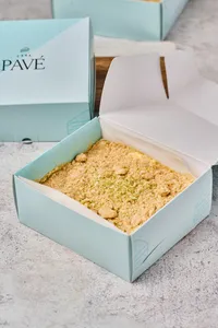 Caja X 4 porciones Pavé Limón