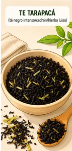 TE TARAPACÁ (té negro intenso/cedrón/hierba luisa)